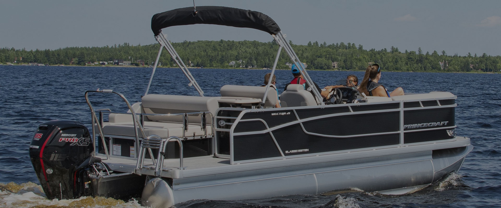 test drive a princecraft Pontoon boat today at Huntsville Marine